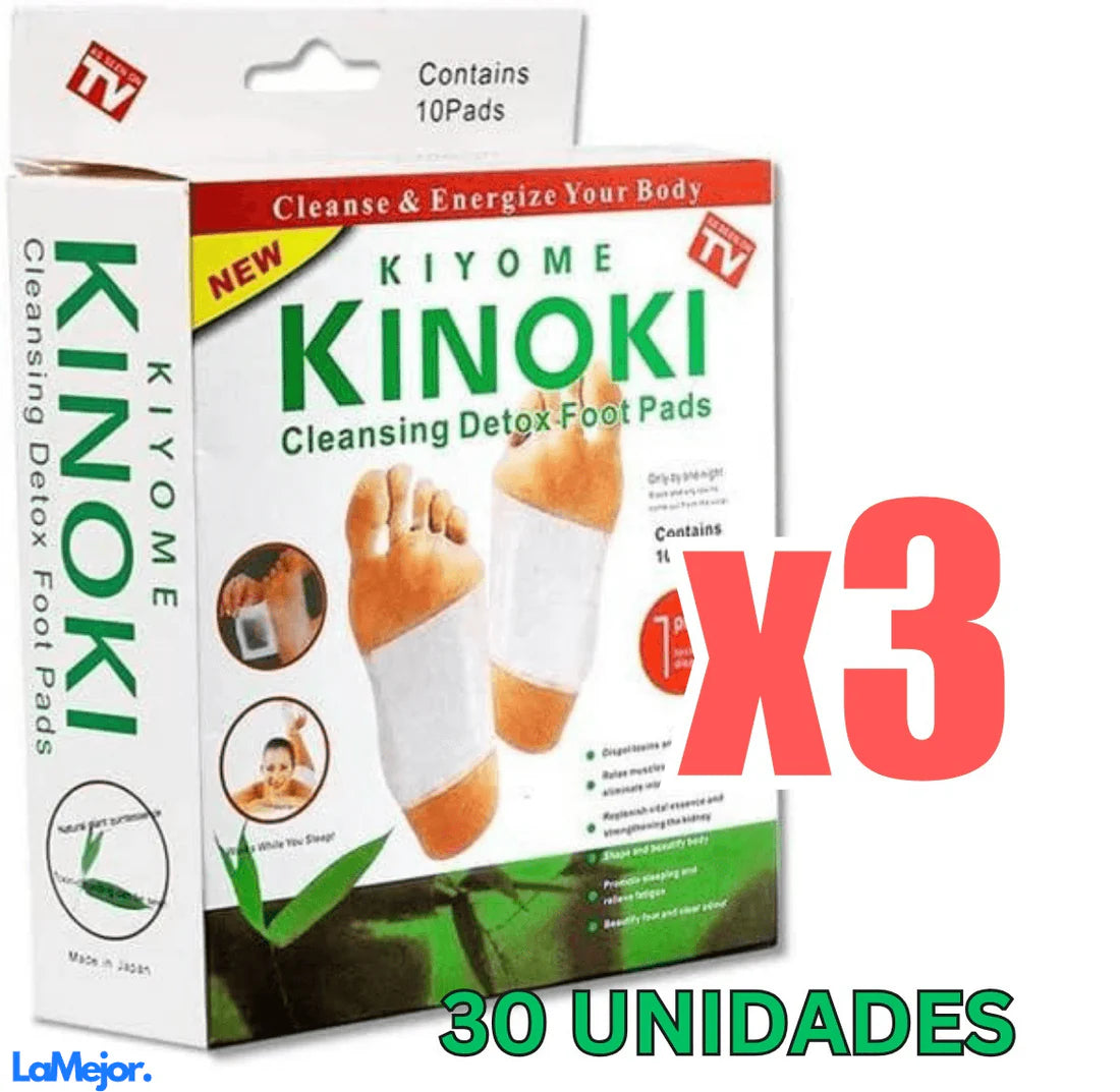 Parches Kinoki Detox 🍃 Promo 3x1 - Envío Gratis