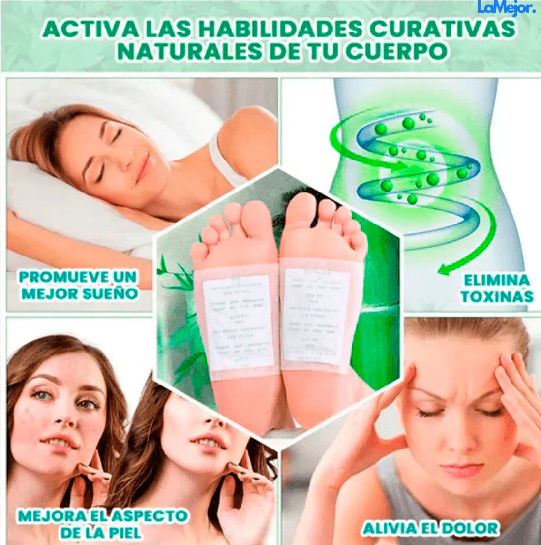 Parches Kinoki Detox 🍃 Promo 3x1 - Envío Gratis