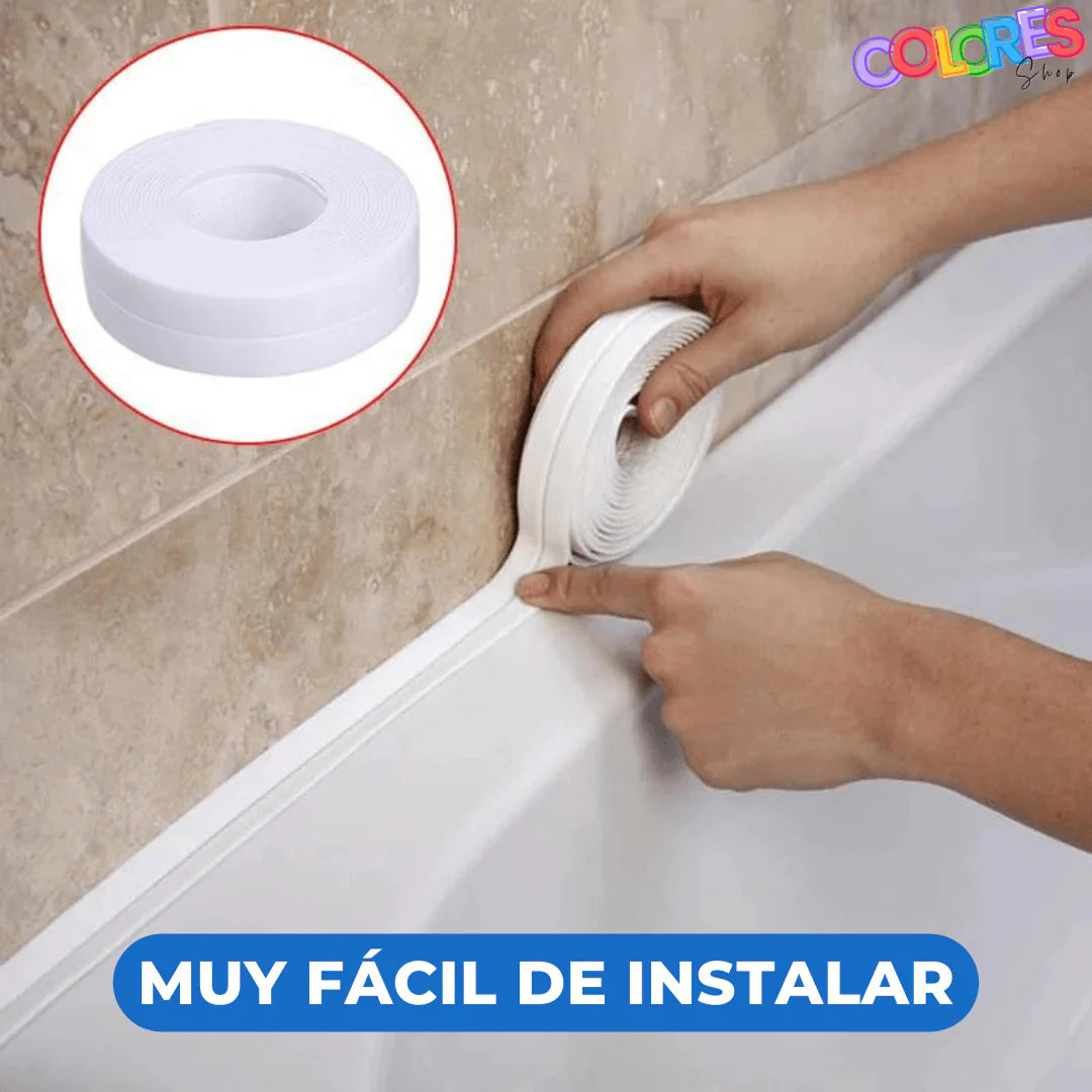 3X1 Cinta Selladora Impermeable para Baño y Cocina – Solución Rápida y Duradera contra Filtraciones y Moho