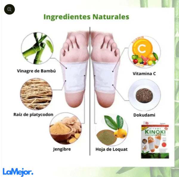 Parches Kinoki Detox 🍃 Promo 3x1 - Envío Gratis